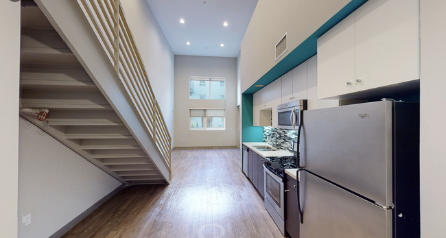 The entrance to your loft. - 265 S San Pedro St