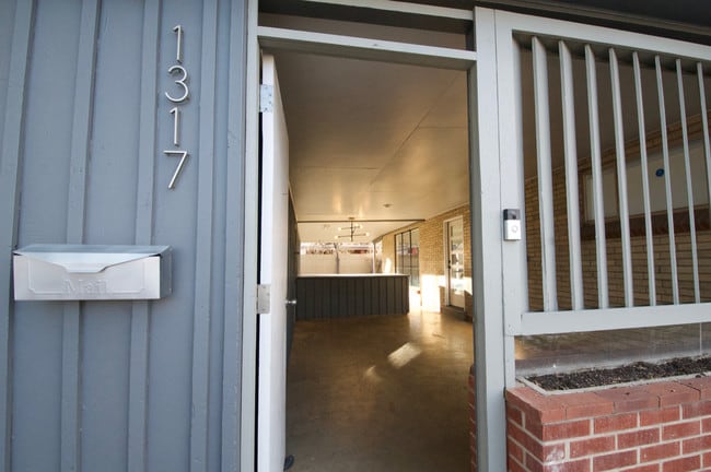 Front Door to Breezeway - 1317 S Chase St