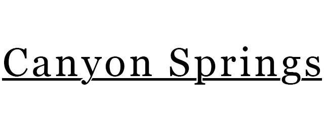 Canyon Springs