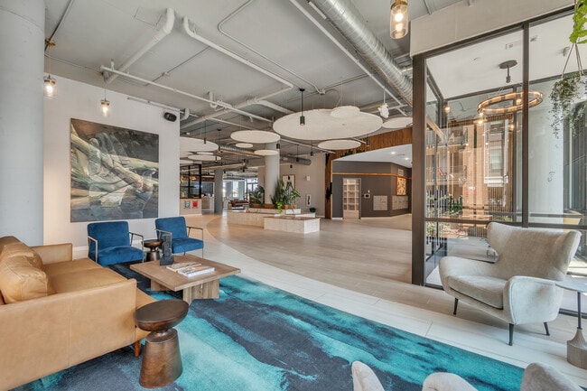 Lobby Lounge - The McClaren Apartments
