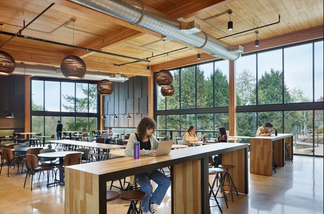 Terrace Dining Pavilion Lower Level - Residential Village at UW Bothell Apartments