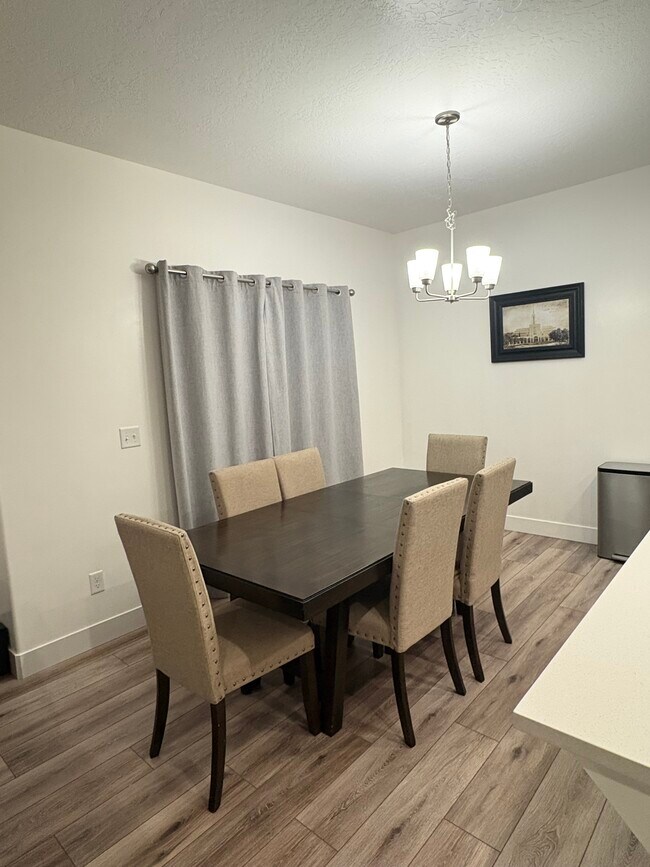 Dining area big enough for a large table - 4012 W 740 N
