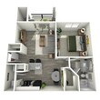 One Bedroom / One Bedroom