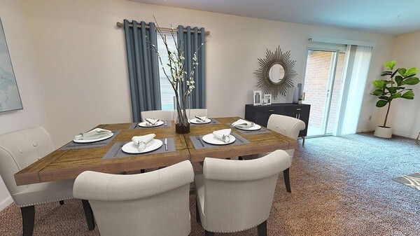 1 habitación, comedor - Orchard Court Apartments