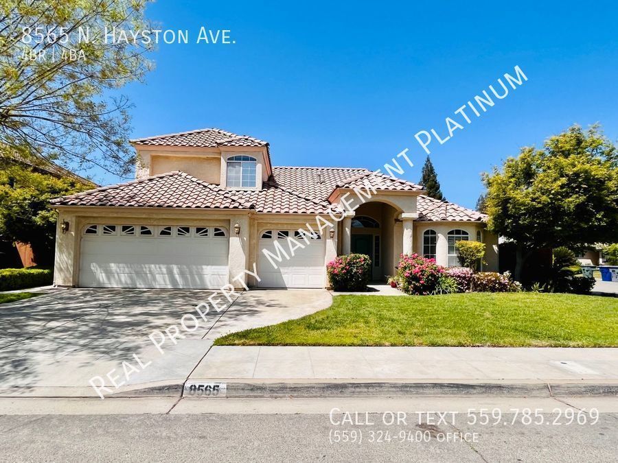 8565 N Hayston Ave, Fresno, CA 93720 House Rental in Fresno, CA