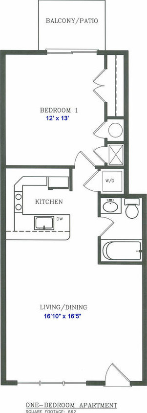 1HAB/1BA - Phillips Street Apartments