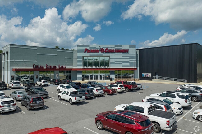 Premiere Cinemas in Pell Coffers 12 lanes of bowling, 7 movie screens, an arcade and a full bar.