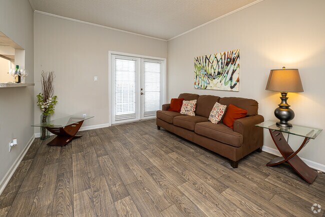 1HAB, 1BA - 658 ft² - Sala de estar - CityParc at The Ranch