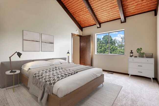 1st Floor master BR with cathedral ceiling - 2991 Cranston Dr