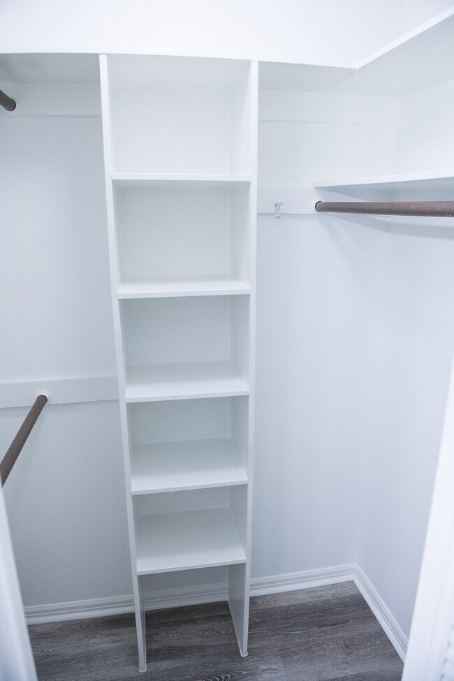 1 of 2 master closets featuring built-ins - 2370 Triway Ln