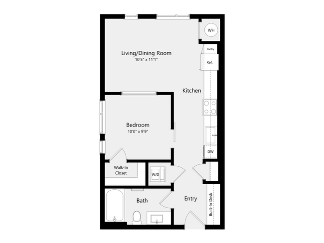 Plano de planta - Legacy Metro 525