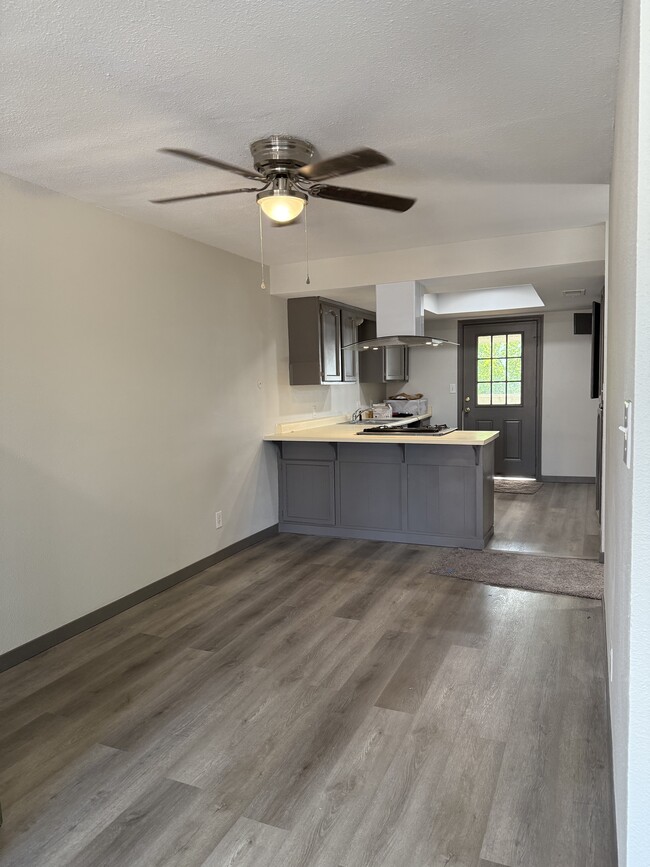 Kitchen and island (balcony in the back) - 1907 W Whitendale Ave