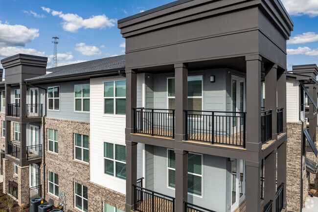 Corner Balconies - District at Parkview