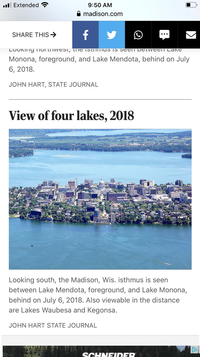 Surrounded by Beautiful Blue Lakes - 1215 Wilson E St