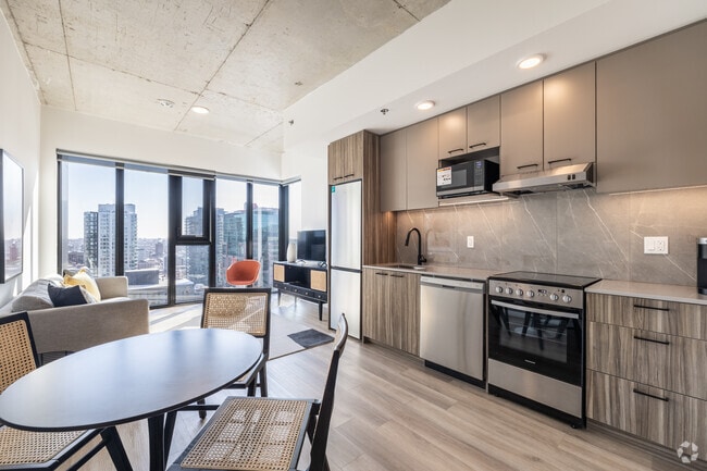 2BR, 1BA - 804SF - Cuisine - The Emmy