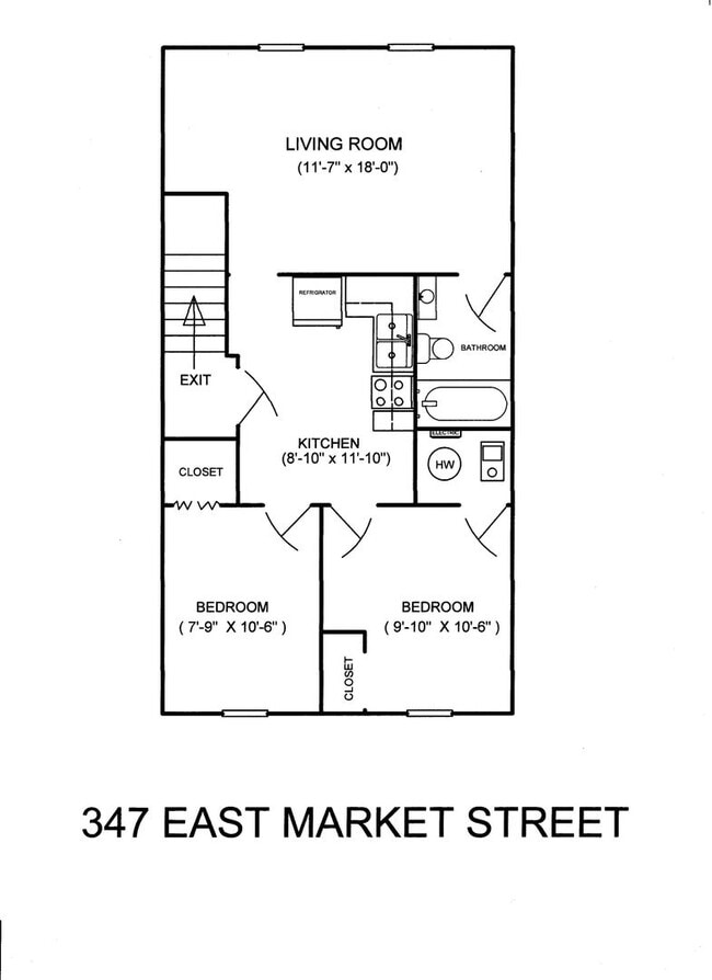 Foto del edificio - 347 E Market St