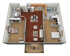 2 Bedroom, 2 Bathroom