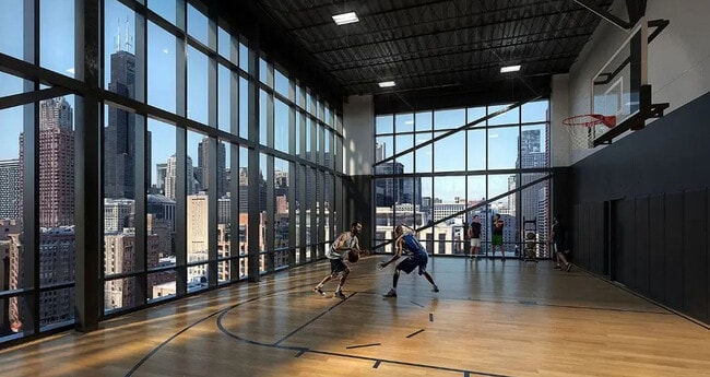 Basketball Court Rendering - 626 on the Park