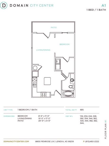 Domain At City Center Apartments