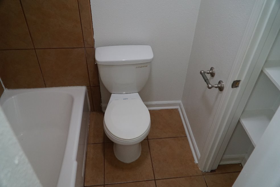 Linen closet in bathroom - 106 Mechanic St