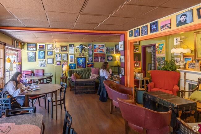 Sip Coffee House and Artisan Cafe is a cozy spot serving Crown Point locals.