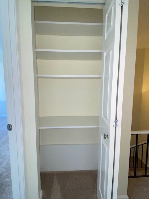 Upstairs hallway closet - 138 Monroe St