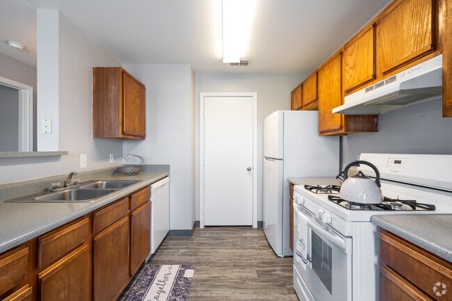 2BR, 2BA Kitchen - The Galilean Apartments