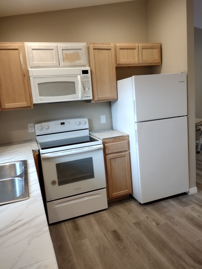 Cabinets: finish in process - 104 Neil Ct