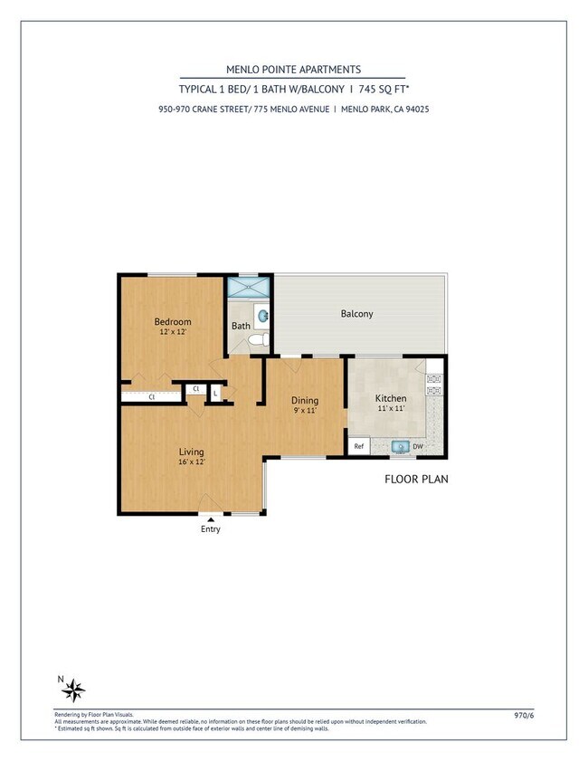 Foto del interior - Menlo Pointe Apartments