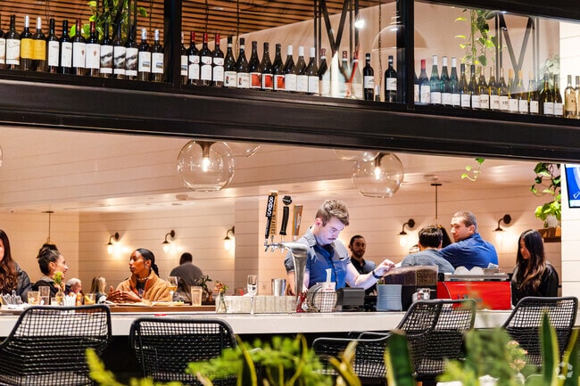 Residents enjoy Santa Monica's diverse nightlife and dining scene.