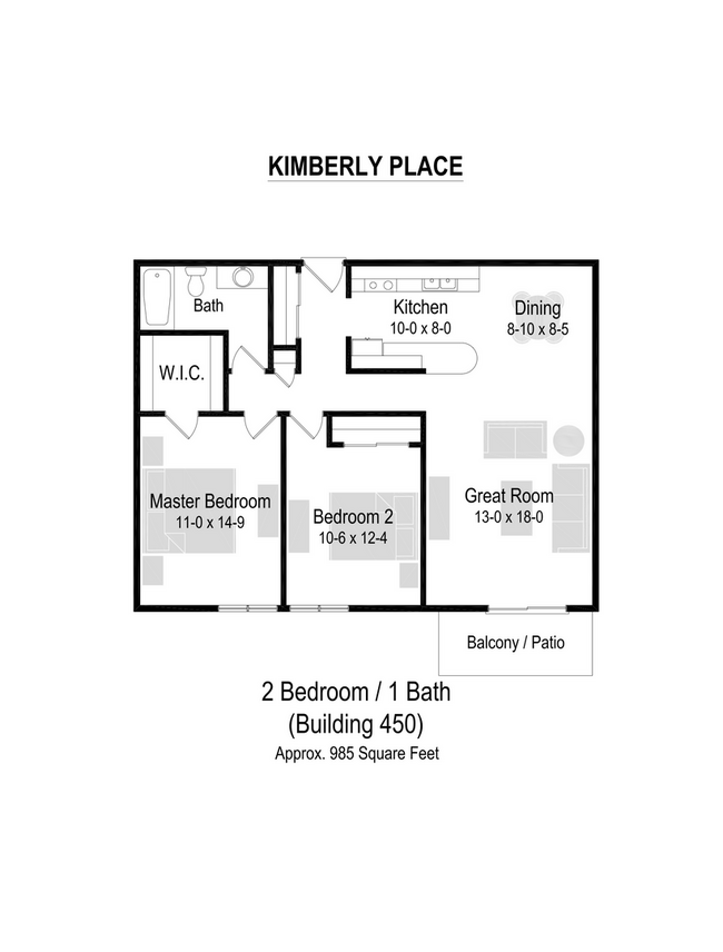 Foto del interior - Kimberly Place Apartments