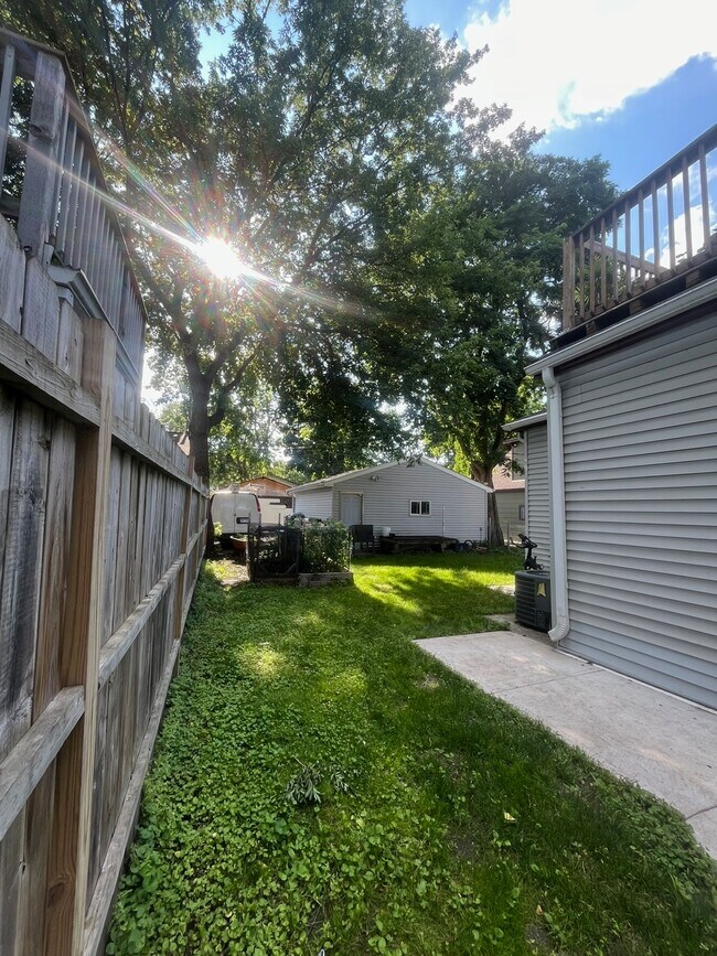 Side - backyard - 642 Adams St NE