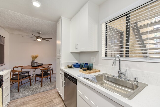 Kitchen and Dining Area - Park West Village Apartments