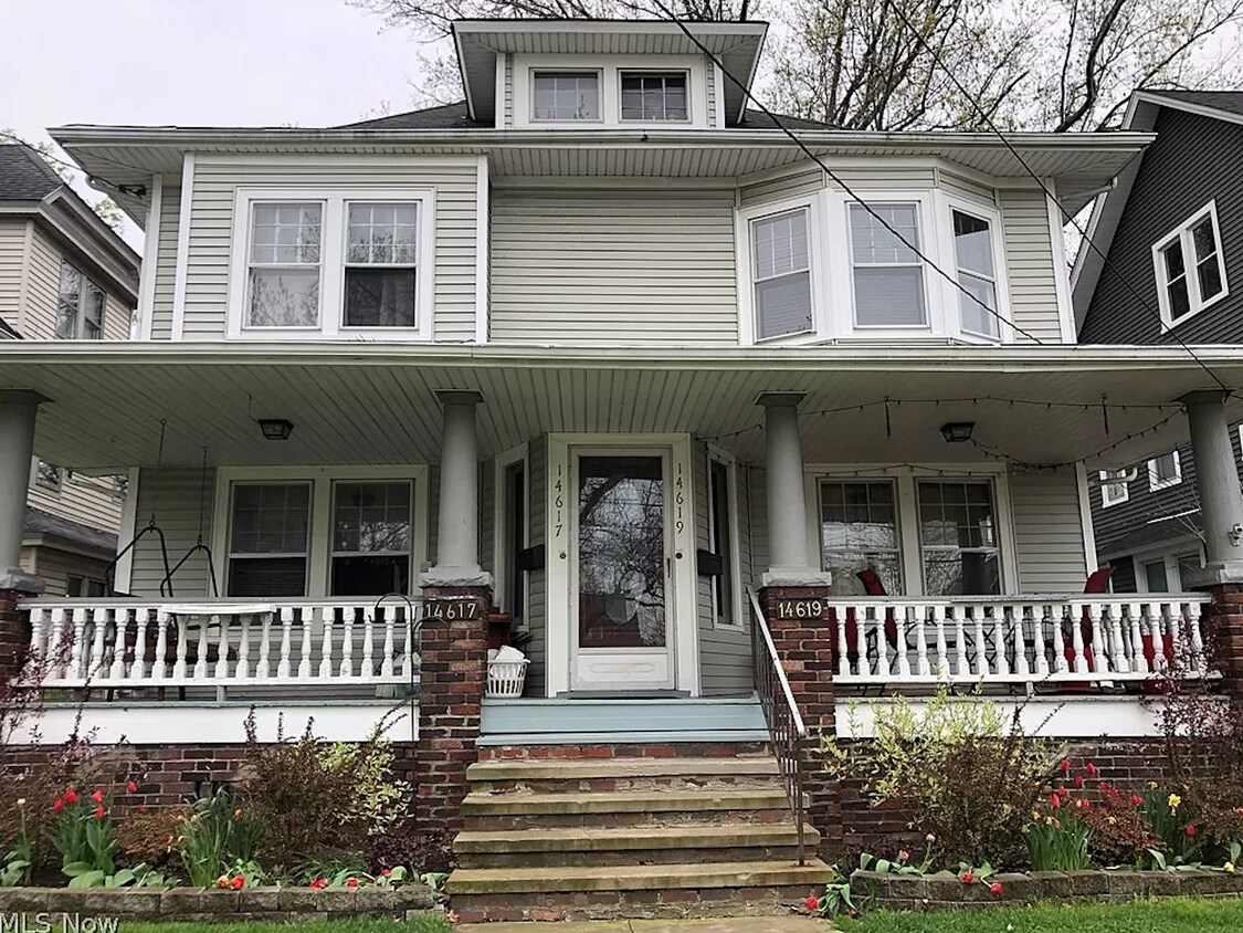 Front of home, Clifton Blvd, directly across the street from Lakewood Park - 14617 Clifton Blvd