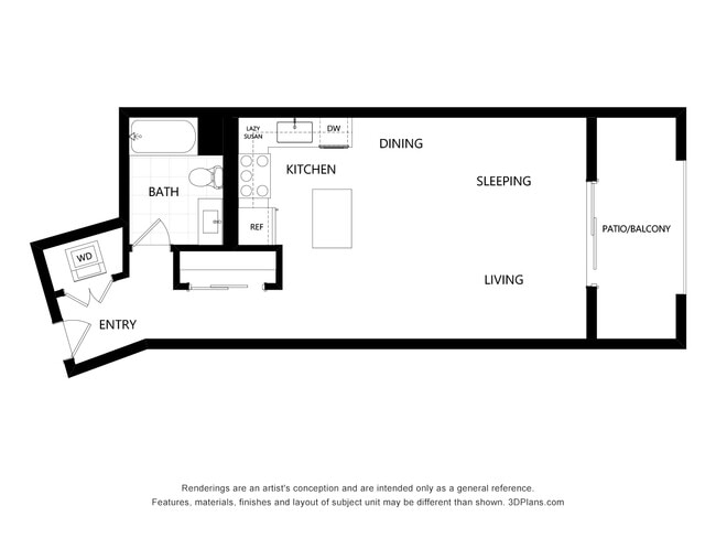 Interior Photo - The Mansfield at Miracle Mile