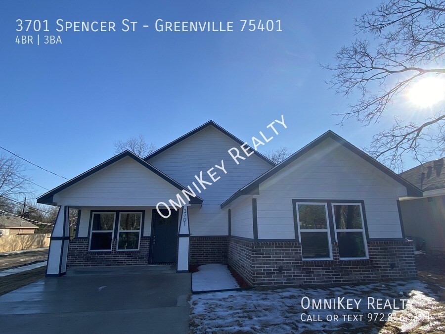 3701 Spencer St, Greenville, TX 75401 House for Rent in Greenville