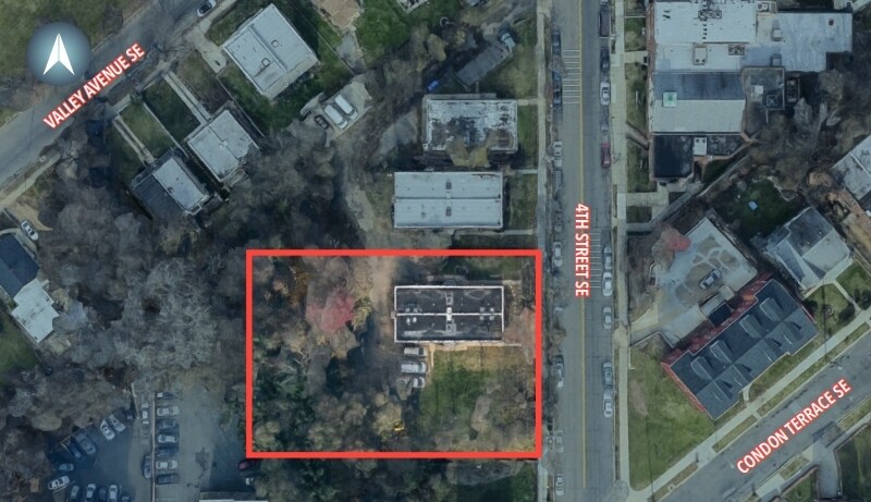 Aerial Photo - 3927-3929 4th St SE