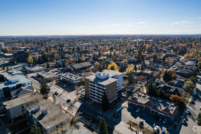 Aerial Photo - The Wellington Apartments