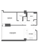1 Bed 1 Bath-A1