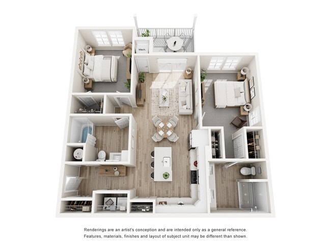 Floorplan - Delmar Orchard Apartments