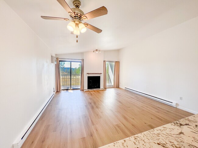 View of living room from Galley Kitchen - 2521 N Nettleton St
