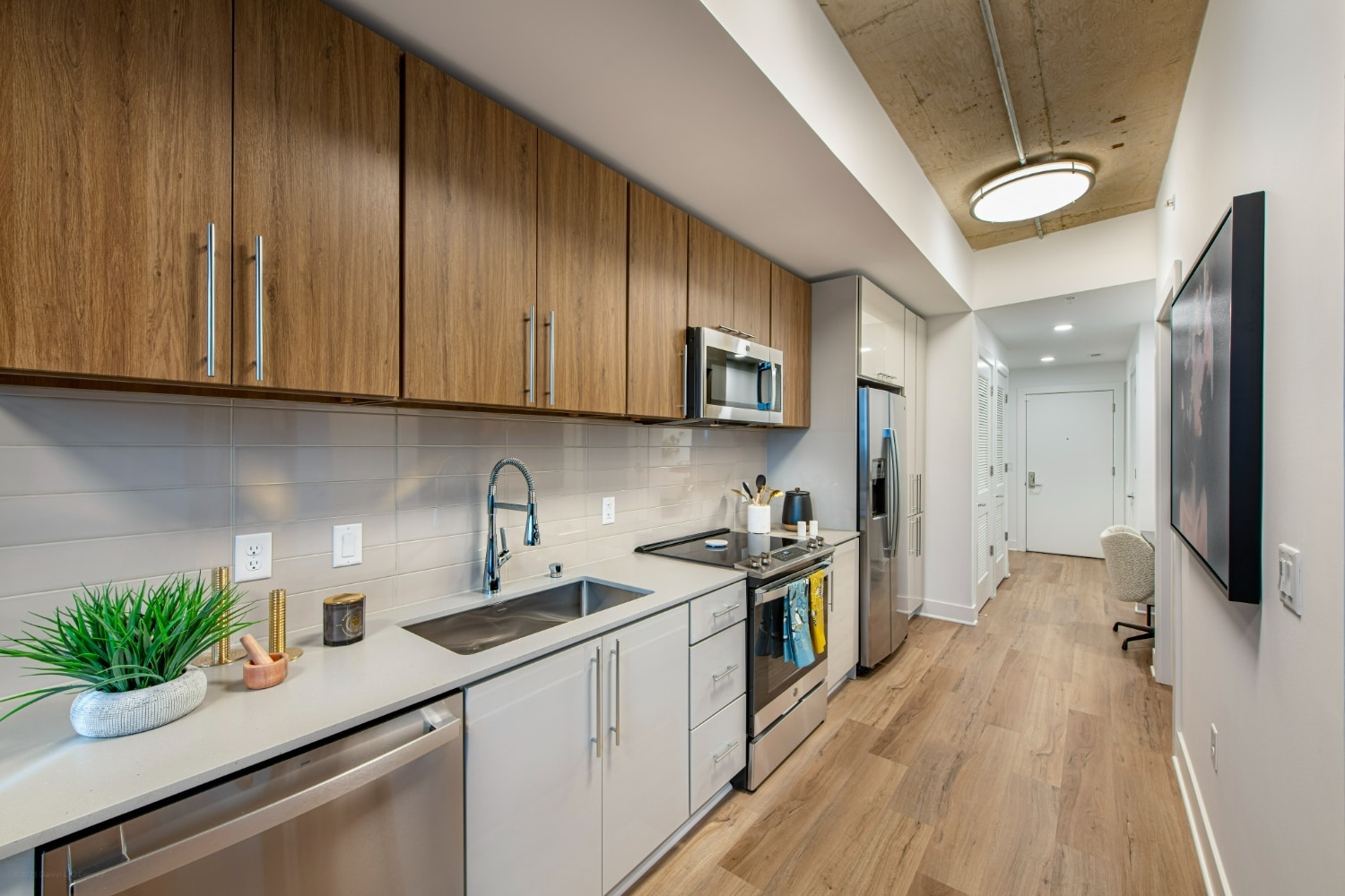 Three Collective — 1BR/1BA Unit Interior