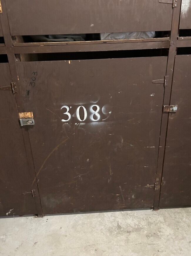 storage on each floor - 1335 W 68th St