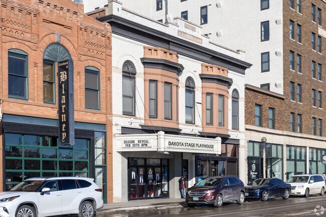 The Dakota Stage Playhouse is a historic theater in downtown Bismarck.