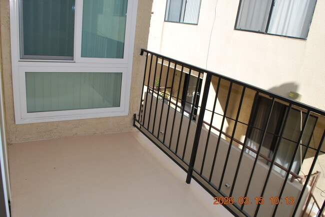 Balcony off of living room - 612 N Louise St