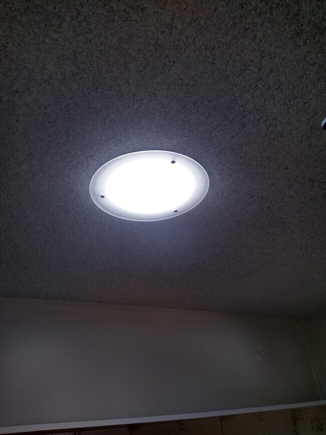 living room - has bright skylight - 295 S Oak St