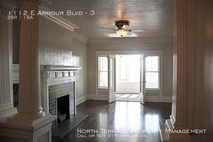 Primary Photo - 1112 E Armour Blvd - 3 - 2 beds, 1 full bath