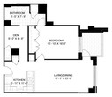 1 Bed/1 Bath Den-B01