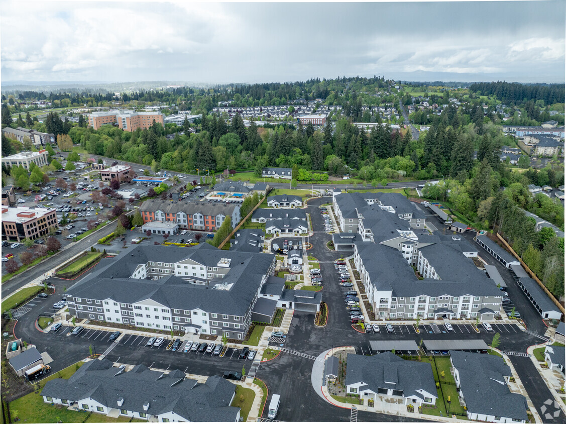 Aerial Photo - The Park at University Village