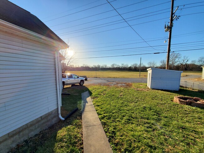 Open field behind house - 407 Milton Ave
